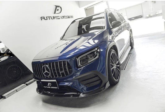 Future Design FD Carbon Fiber FRONT LIP SPLITTER for Mercedes Benz GLB250 AMG / GLB35 AMG X247 2020-ON - Performance SpeedShop