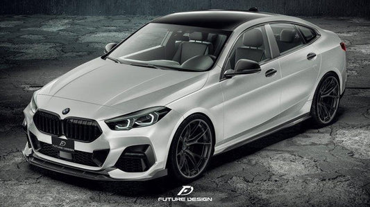 Future Design FD Carbon Fiber FRONT SPLITTER for 2 Series F44 M235i Gran Coupe 2020-ON - Performance SpeedShop