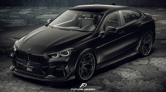 Future Design FD Carbon Fiber FRONT SPLITTER for 2 Series F44 M235i Gran Coupe 2020-ON - Performance SpeedShop