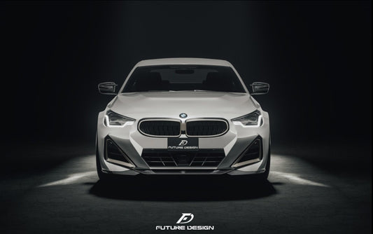 Future Design FD Carbon Fiber FRONT SPLITTER for 2 Series G42 230i M240i 2022-ON - Performance SpeedShop