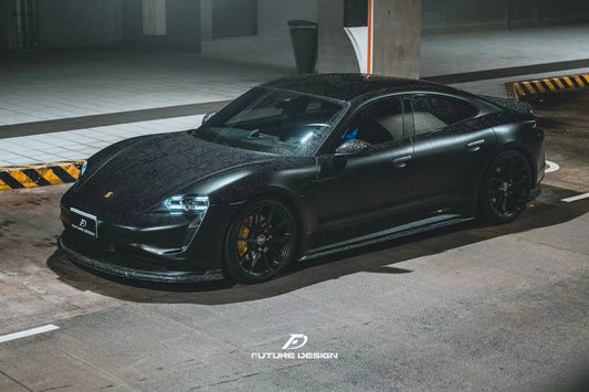 Future Design FD Carbon Fiber FULL BODY KIT for Porsche Taycan Base & 4S - Performance SpeedShop