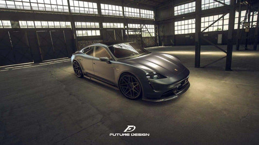 Future Design FD Carbon Fiber FULL BODY KIT for Porsche Taycan Base & 4S - Performance SpeedShop