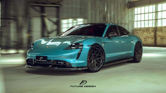 Future Design FD Carbon Fiber FULL BODY KIT for Porsche Taycan Base & 4S - Performance SpeedShop