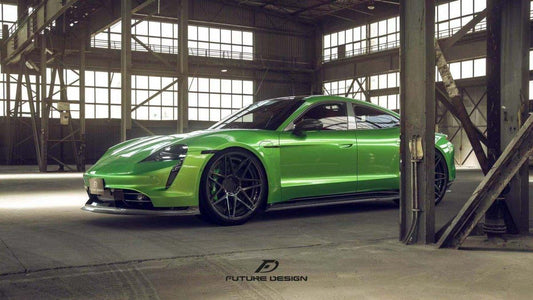 Future Design FD Carbon Fiber FULL BODY KIT for Porsche Taycan Base & 4S - Performance SpeedShop