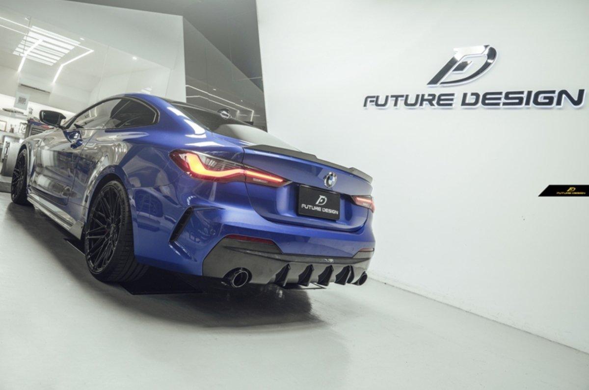 Future Design FD Carbon Fiber REAR DIFFUSER ( Dual tips ) & REAR ...
