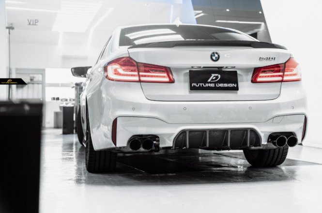 Future Design FD Carbon Fiber REAR DIFFUSER for BMW M5 F90 2017-ON - Performance SpeedShop