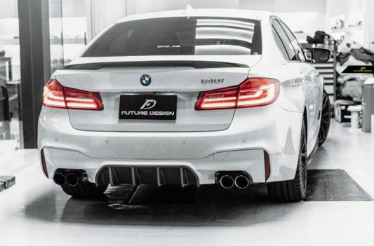 Future Design FD Carbon Fiber REAR DIFFUSER for BMW M5 F90 2017-ON - Performance SpeedShop