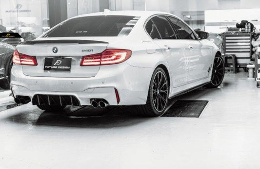 Future Design FD Carbon Fiber REAR DIFFUSER for BMW M5 F90 2017-ON - Performance SpeedShop