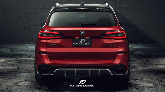 Future Design FD Carbon Fiber REAR DIFFUSER for BMW X5 G05 2019-ON - Performance SpeedShop