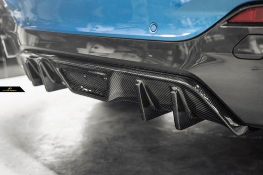 Future Design FD Carbon Fiber REAR DIFFUSER for BMW X6 F16 2015-2019 - Performance SpeedShop