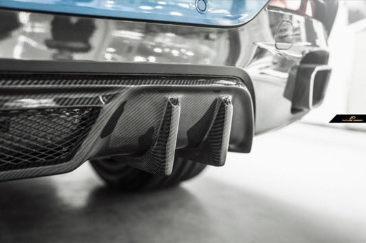 Future Design FD Carbon Fiber REAR DIFFUSER for BMW X6 F16 2015-2019 - Performance SpeedShop