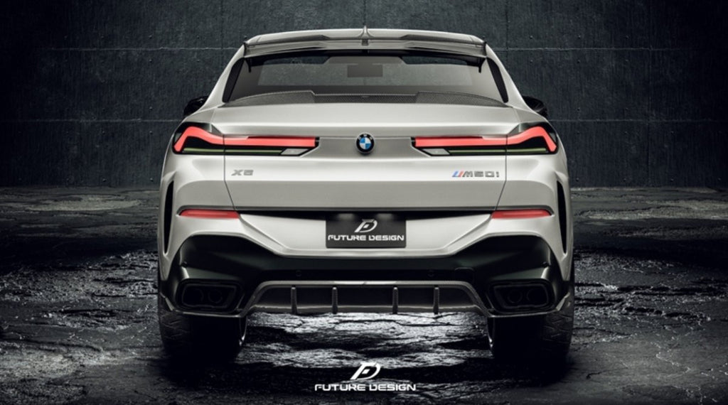 Future Design FD Carbon Fiber REAR DIFFUSER for BMW X6 G06 2020-ON –  Performance SpeedShop