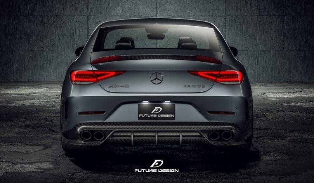 Cls Rear Diffuser Future Design FD Carbon Fiber REAR DIFFUSER For CLS450 CLS53 W257 C257 ...