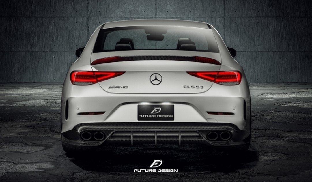 Cls Rear Diffuser Future Design FD Carbon Fiber REAR DIFFUSER For CLS450 CLS53 W257 C257 ...