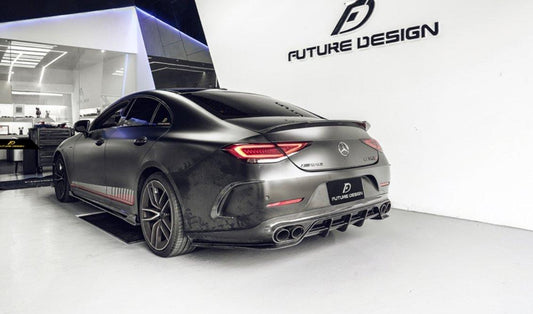 Future Design FD Carbon Fiber REAR DIFFUSER For CLS450 CLS53 W257 C257 2019-ON - Performance SpeedShop