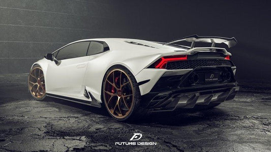 Future Design FD Carbon Fiber REAR DIFFUSER for Lamborghini Huracan EVO - Performance SpeedShop