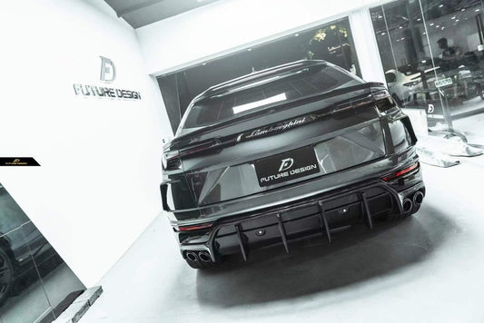 Future Design FD Carbon Fiber REAR DIFFUSER for Lamborghini Urus - Performance SpeedShop