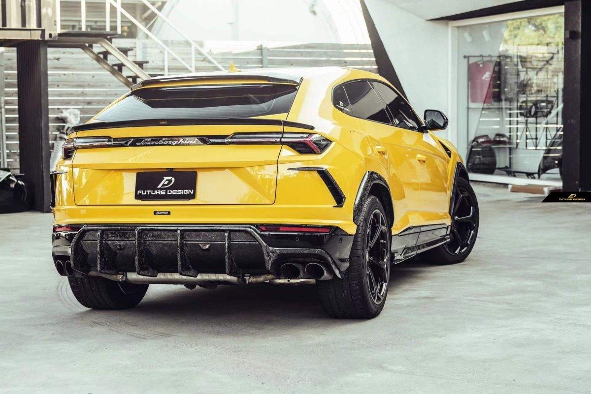 Future Design FD Carbon Fiber REAR DIFFUSER for Lamborghini Urus ...