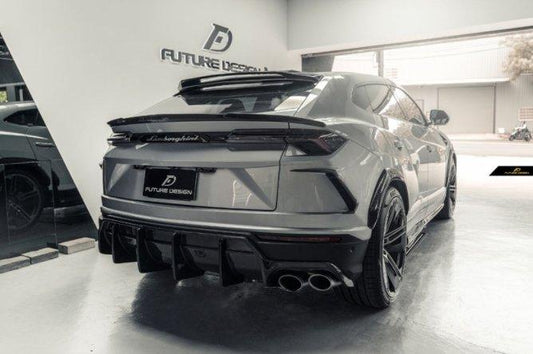 Future Design FD Carbon Fiber REAR DIFFUSER for Lamborghini Urus - Performance SpeedShop