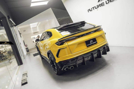 Future Design FD Carbon Fiber REAR DIFFUSER for Lamborghini Urus - Performance SpeedShop