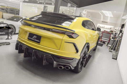 Future Design FD Carbon Fiber REAR DIFFUSER for Lamborghini Urus - Performance SpeedShop