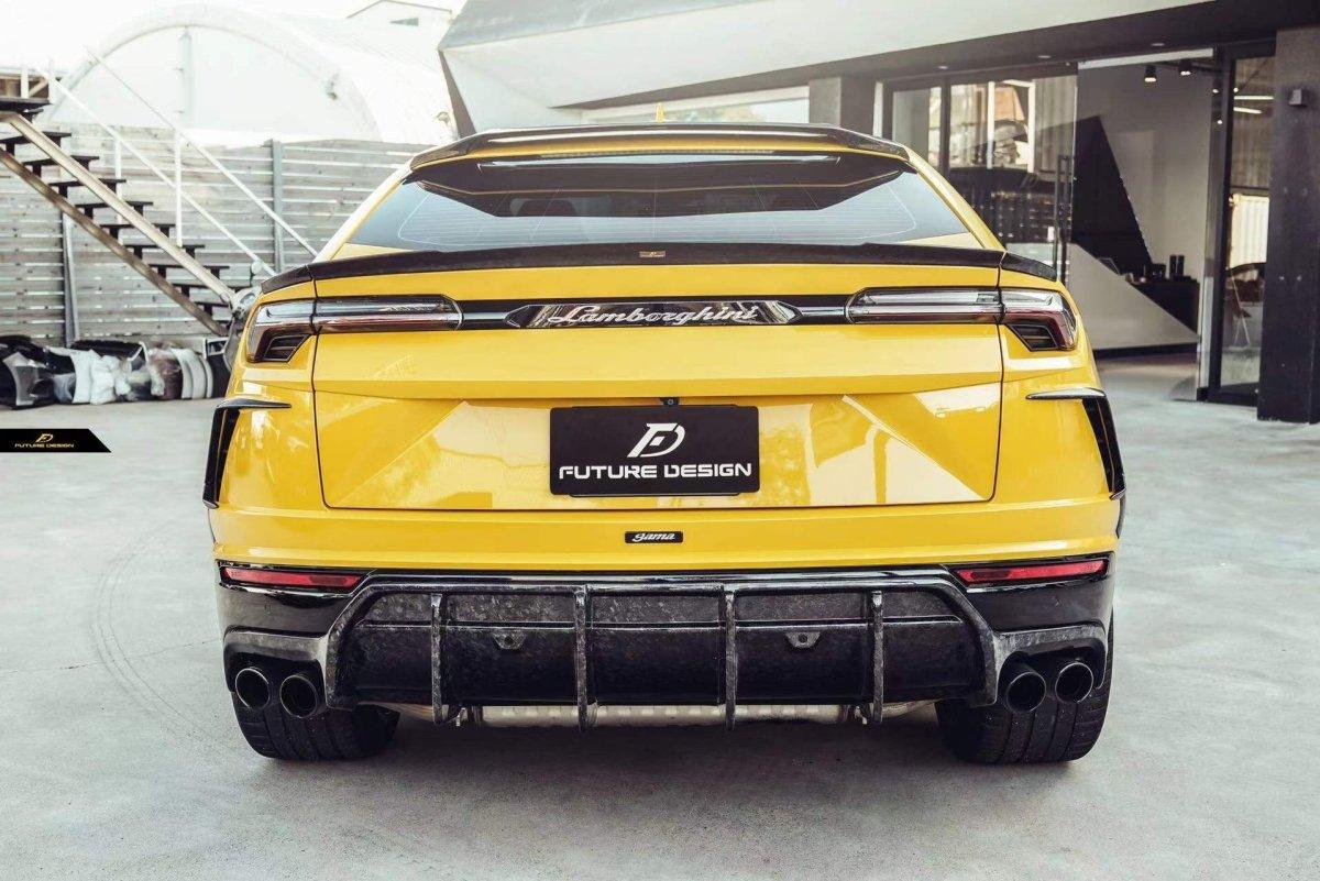 Future Design FD Carbon Fiber REAR DIFFUSER for Lamborghini Urus ...
