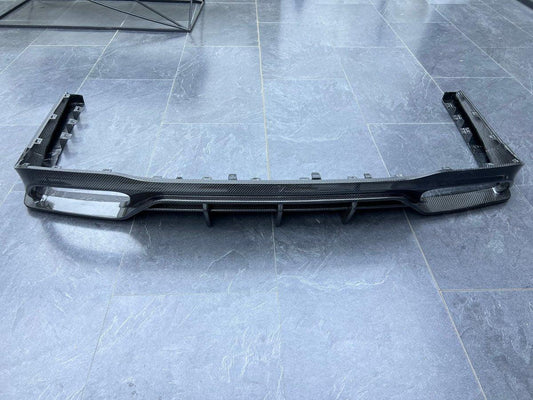 Future design FD Carbon Fiber REAR DIFFUSER for Mercedes Benz E-Class E43 E53 E63 W213 2017-ON - Performance SpeedShop