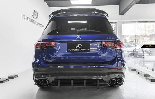 Future Design FD Carbon Fiber REAR DIFFUSER for Mercedes Benz GLB 250 AMG / GLB 35 AMG X247 2020-ON - Performance SpeedShop