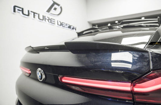 Future Design FD Carbon Fiber REAR ROOF SPOILER for BMW X6 X6M G06 2020-ON - Performance SpeedShop