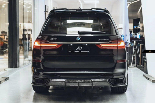 Future Design FD Carbon Fiber REAR ROOF SPOILER for BMW X7 G07 2020-ON - Performance SpeedShop