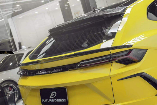 Future Design FD Carbon Fiber REAR ROOF SPOILER for Lamborghini Urus - Performance SpeedShop