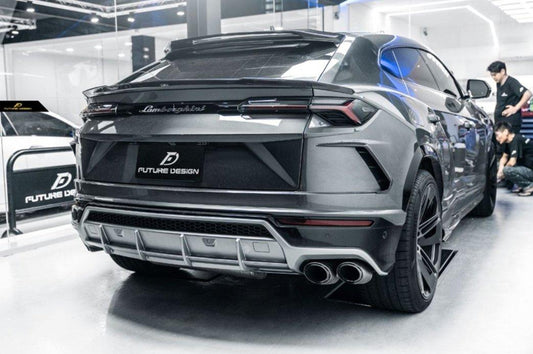 Future Design FD Carbon Fiber REAR ROOF SPOILER for Lamborghini Urus - Performance SpeedShop