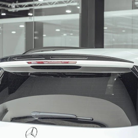 Future Design FD Carbon Fiber REAR ROOF SPOILER for Mercedes Benz GLB250 GLB35 BASE & AMG X247 2020-ON - Performance SpeedShop
