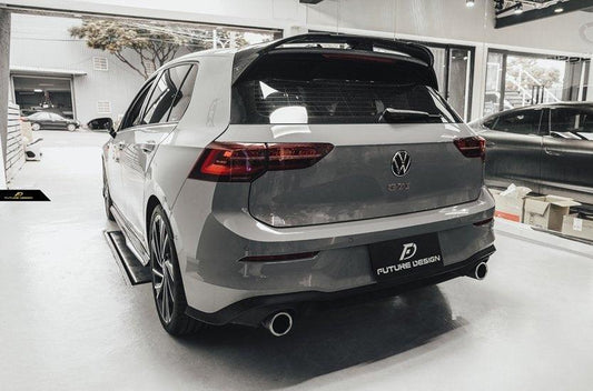 Future Design FD Carbon Fiber REAR ROOF SPOILER for Volkswagen Golf GTI MK8 - Performance SpeedShop