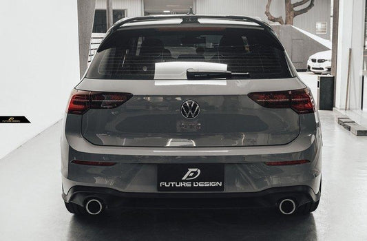 Future Design FD Carbon Fiber REAR ROOF SPOILER for Volkswagen Golf GTI MK8 - Performance SpeedShop