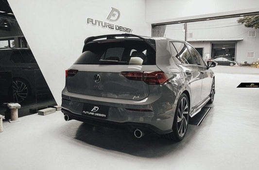 Future Design FD Carbon Fiber REAR ROOF SPOILER for Volkswagen Golf GTI MK8 - Performance SpeedShop