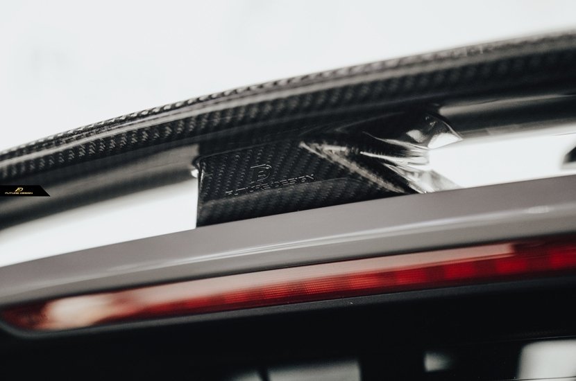 Future Design FD Carbon Fiber REAR ROOF SPOILER for Volkswagen Golf GTI MK8 - Performance SpeedShop