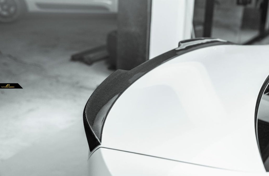 Future Design FD Carbon Fiber Rear Spoiler for BMW G20 / G21 3 Series & M3 G80 2019-ON - Performance SpeedShop