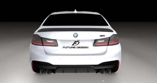 Future Design FD Carbon Fiber REAR SPOILER for BMW M5 F90 2017-ON - Performance SpeedShop