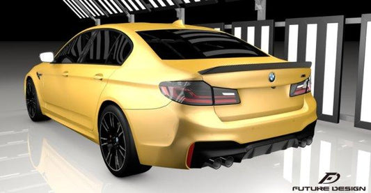 Future Design FD Carbon Fiber REAR SPOILER for BMW M5 F90 2017-ON - Performance SpeedShop