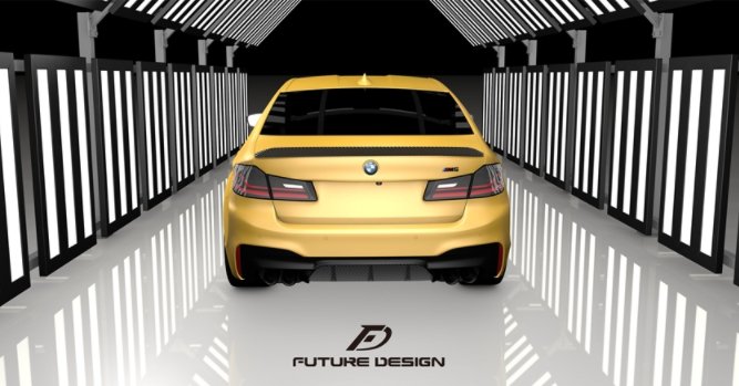 Future Design FD Carbon Fiber REAR SPOILER for BMW M5 F90 2017-ON - Performance SpeedShop