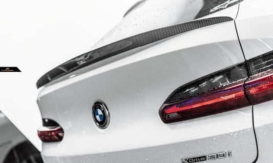 Future Design FD Carbon Fiber REAR SPOILER for BMW X4 & X4M & X4MC G02 F98 2019-ON - Performance SpeedShop