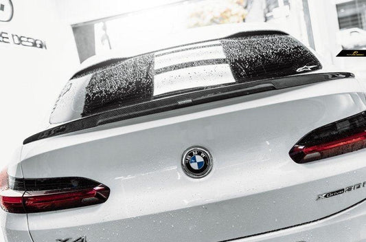 Future Design FD Carbon Fiber REAR SPOILER for BMW X4 & X4M & X4MC G02 F98 2019-ON - Performance SpeedShop