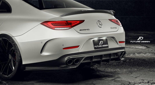 Future Design FD Carbon Fiber Rear Spoiler For CLS450 CLS53 W257 C257 2019-ON - Performance SpeedShop