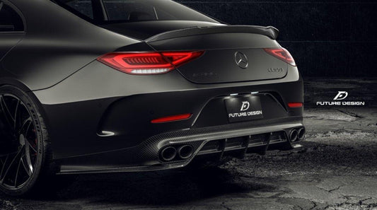 Future Design FD Carbon Fiber Rear Spoiler For CLS450 CLS53 W257 C257 2019-ON - Performance SpeedShop