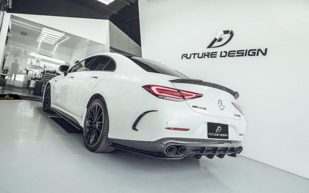 Future Design FD Carbon Fiber Rear Spoiler For CLS450 CLS53 W257 C257 2019-ON - Performance SpeedShop