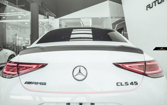 Future Design FD Carbon Fiber Rear Spoiler For CLS450 CLS53 W257 C257 2019-ON - Performance SpeedShop