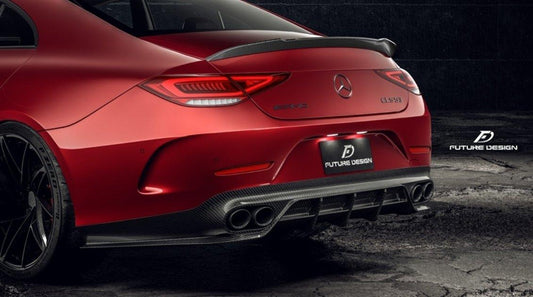 Future Design FD Carbon Fiber Rear Spoiler For CLS450 CLS53 W257 C257 2019-ON - Performance SpeedShop