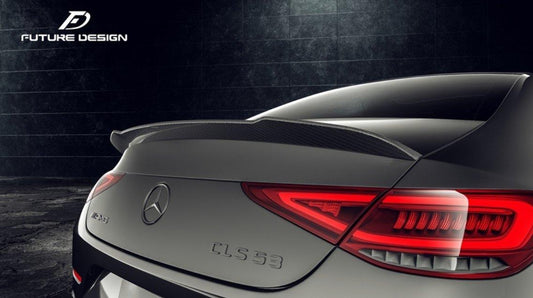 Future Design FD Carbon Fiber Rear Spoiler For CLS450 CLS53 W257 C257 2019-ON - Performance SpeedShop