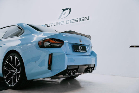 Future Design FD Carbon Fiber REAR SPOILER for M2 G87 & 2 Series G42 230i M240i 2022-ON - Performance SpeedShop